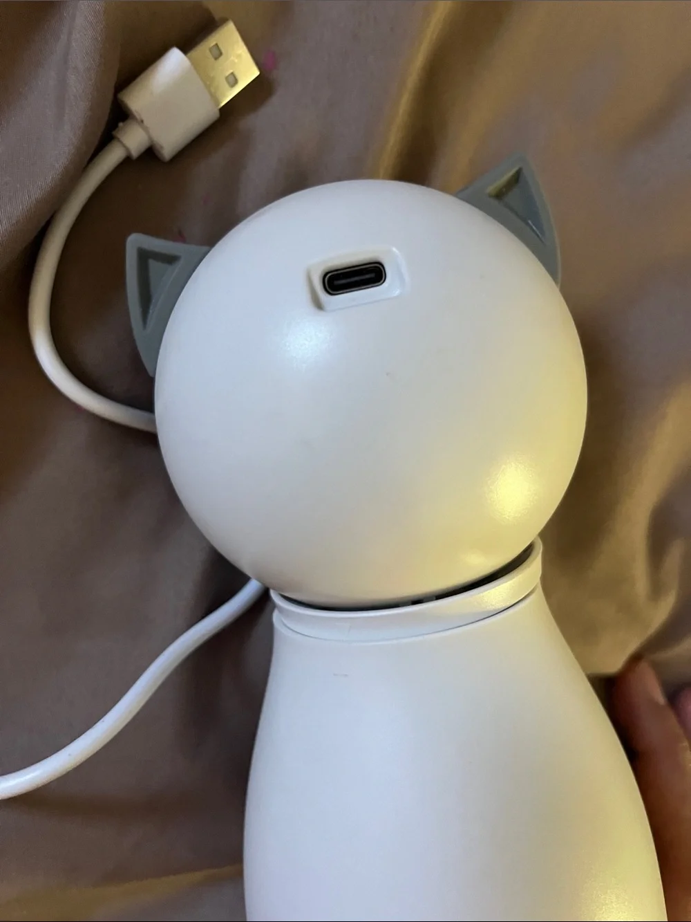 Automatic Cat Laser Toy - White